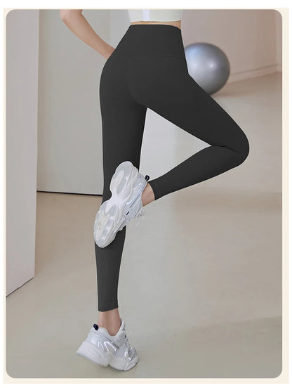 Women’s High-Waisted Ribbed Seamless Leggings