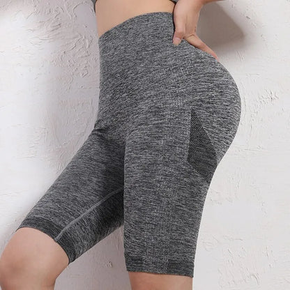 Women’s High-Waisted Butt-Lifting Yoga Shorts