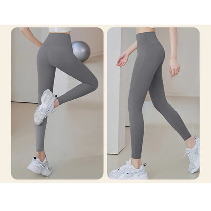 Women’s High-Waisted Ribbed Seamless Leggings